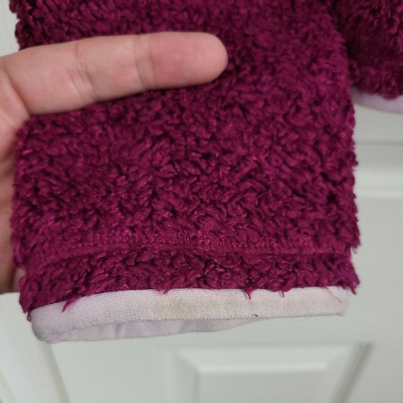 Womens Mountain Hardwear Teddy Purple Pullover Size Medium - Picture 8 of 10